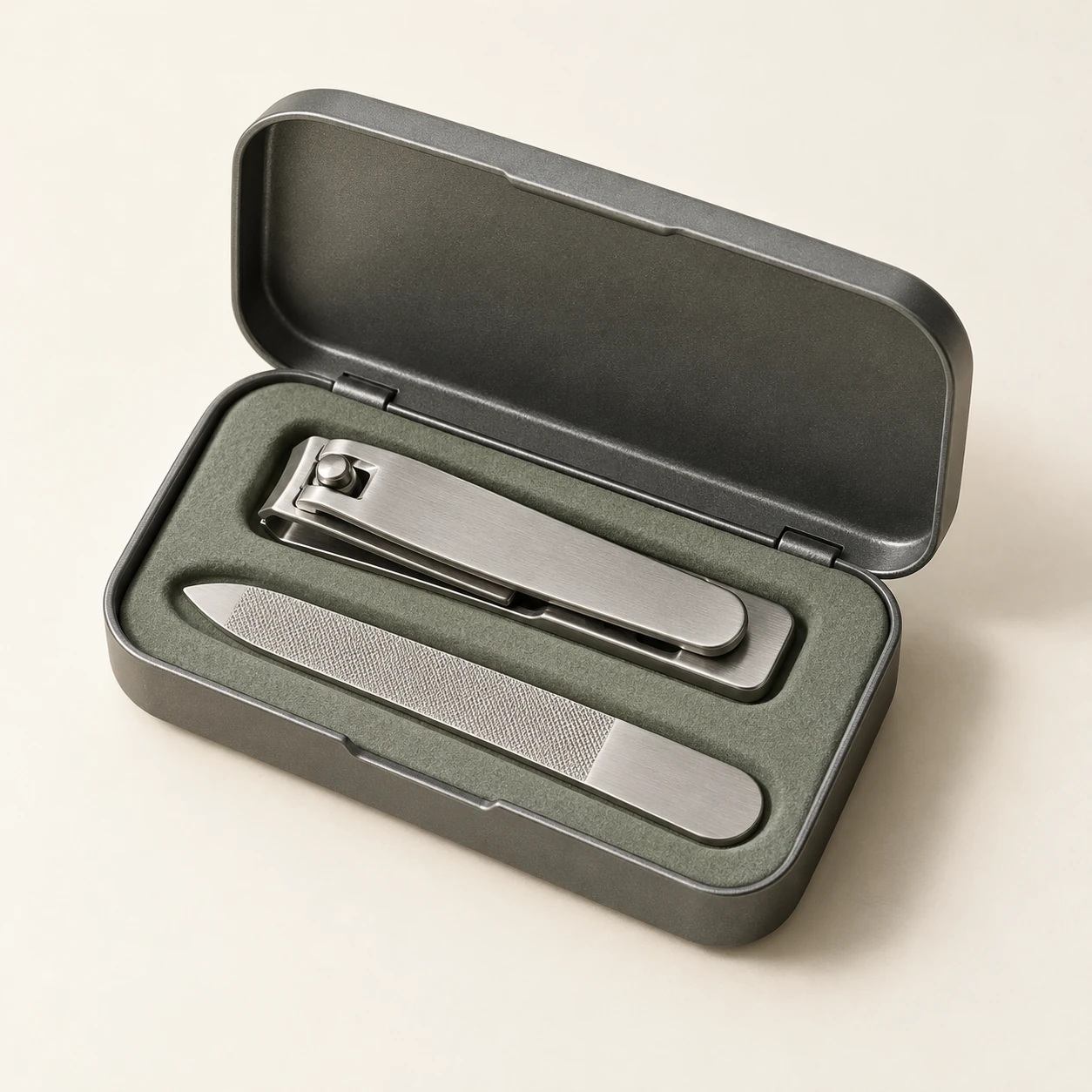 Travel Fold — Silver / Graphite