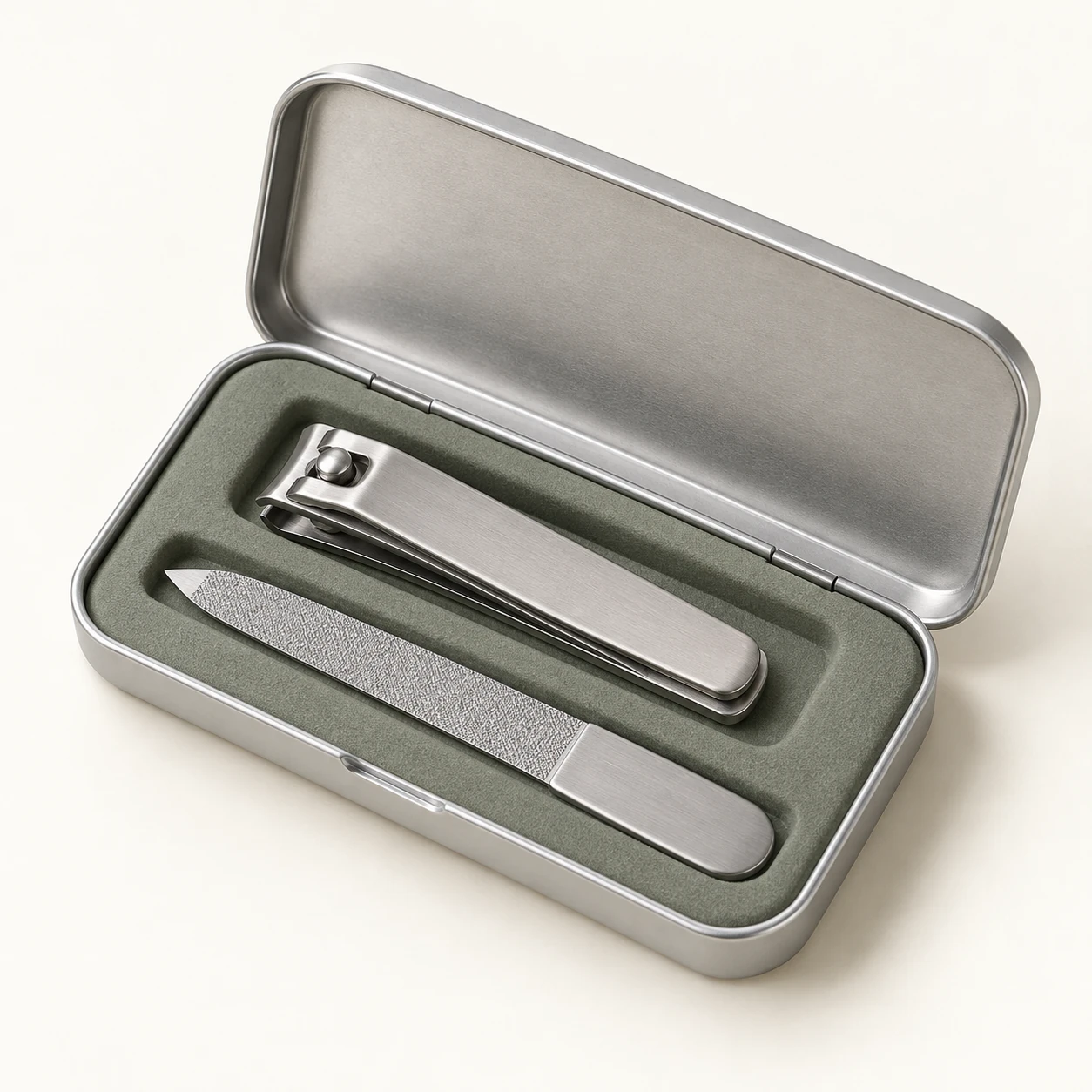Travel Capsule — Silver